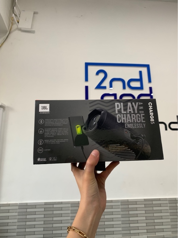 Loa JBL Charge 5 - Màu đen - Newseal