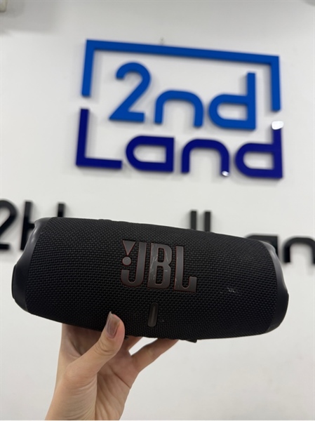Loa JBL Charge 5 - Màu đen - Ngoại hình 97% - Trầy logo , tróc cao su đế - Box 1