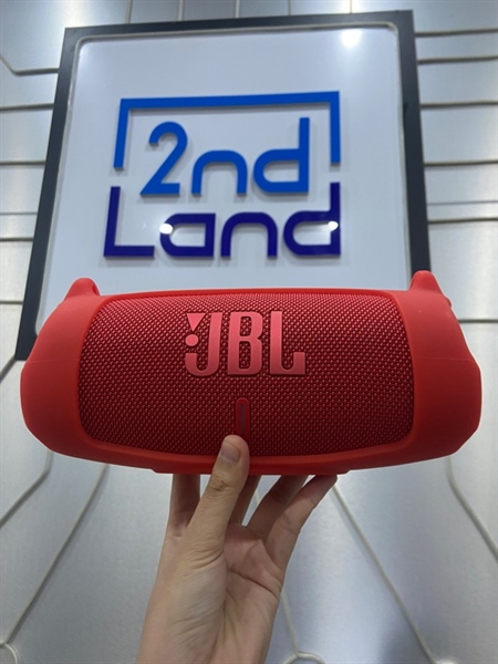 Loa JBL Charge 5 - Màu đỏ - Ngoại hình: 98% - Kèm Box + ốp + quai đeo