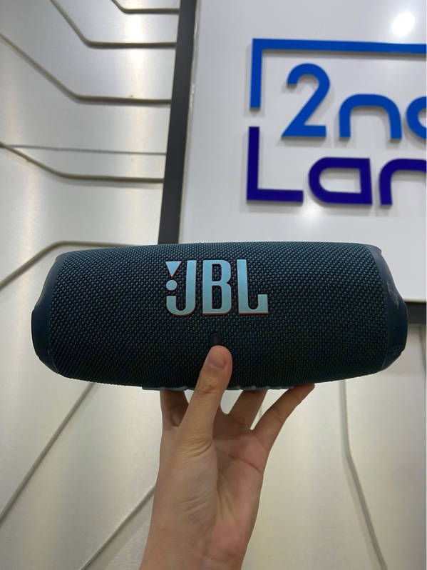 Loa JBL Charge 5 - Màu xanh - Ngoại hình: 98% - Kèm Box