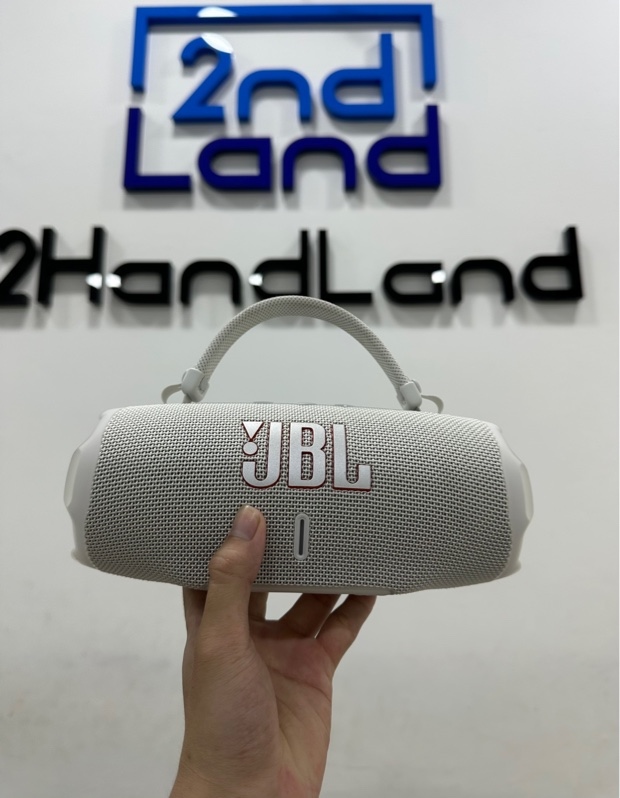 Loa JBL Charge 6 - 45W - Màu Trắng - Ngoại hình 98% - Fullbox