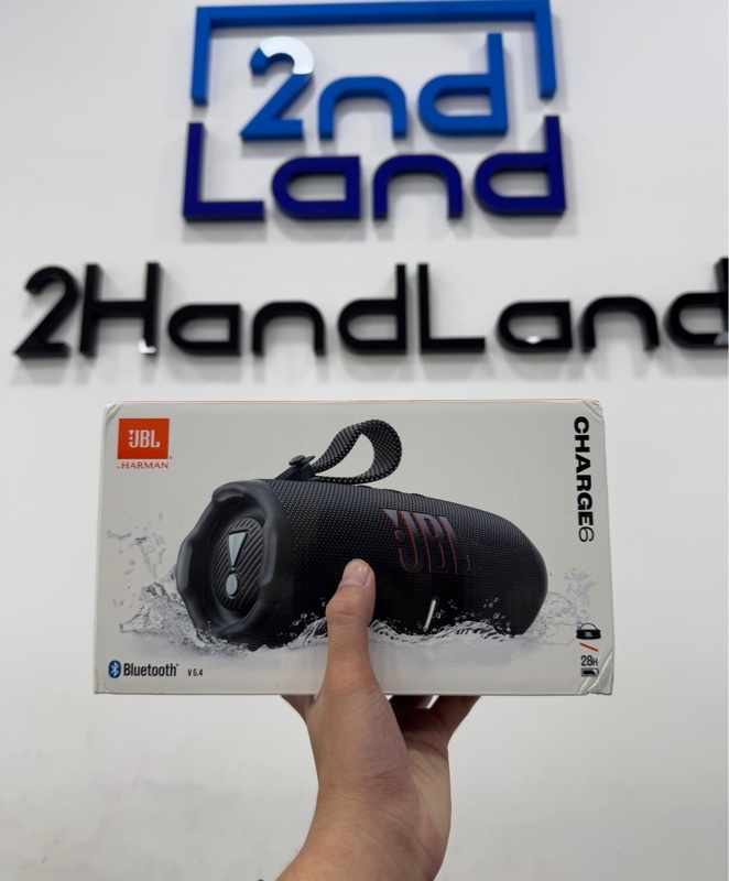 Loa JBL Charge 6 - Công suất 45W - Màu đen - Newseal