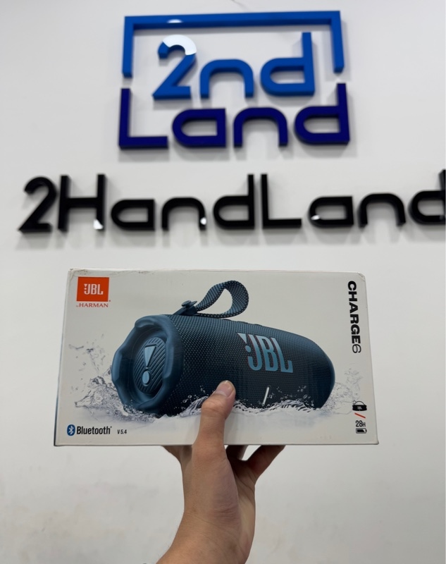 Loa JBL Charge 6 - Công suất 45W - Màu xanh - Newseal