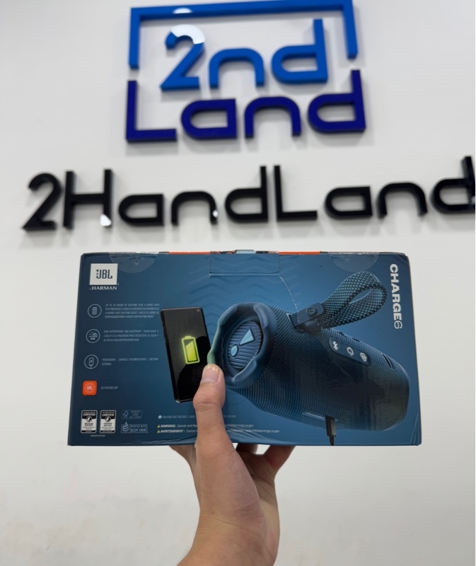 Loa JBL Charge 6 - Công suất 45W - Màu xanh - Newseal