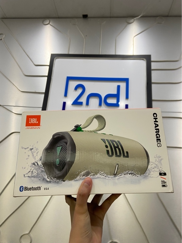 Loa JBL Charge 6 - Màu be - Newseal