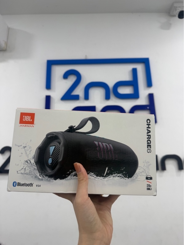 Loa JBL Charge 6 - Màu đen - New