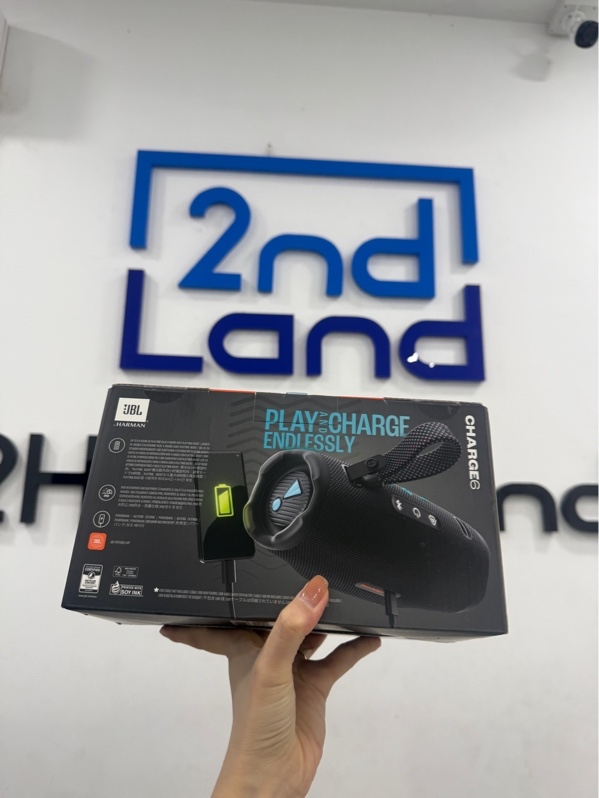 Loa JBL Charge 6 - Màu đen - New
