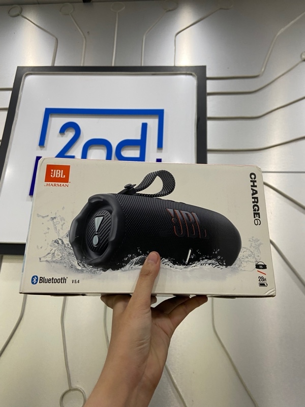 Loa JBL Charge 6 - Màu đen - Newseal