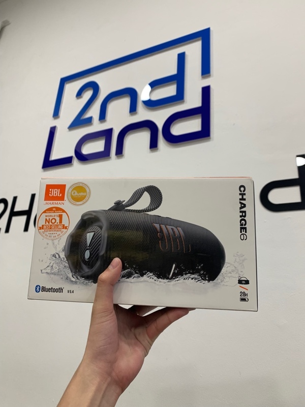 Loa JBL Charge 6 - Màu đen - Openbox