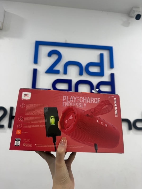 Loa JBL Charge 6 - Màu đỏ - New