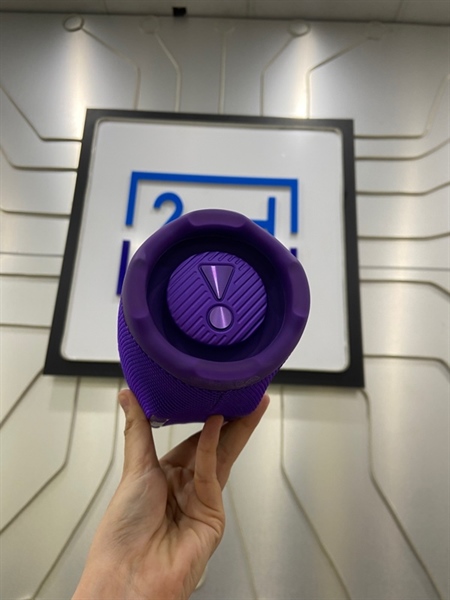 Loa JBL Charge 6 - Màu tím - Ngoại hình: 99% - Openbox - Chưa kích bảo hành 2