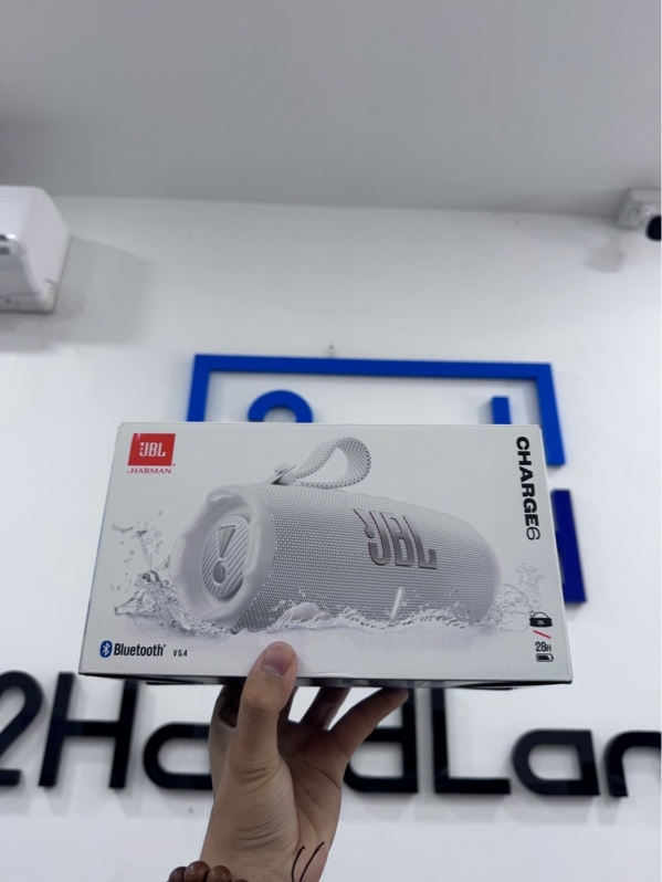 Loa JBL Charge 6 - Màu trắng - New