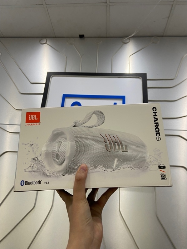 Loa JBL Charge 6 - Màu trắng - Newseal