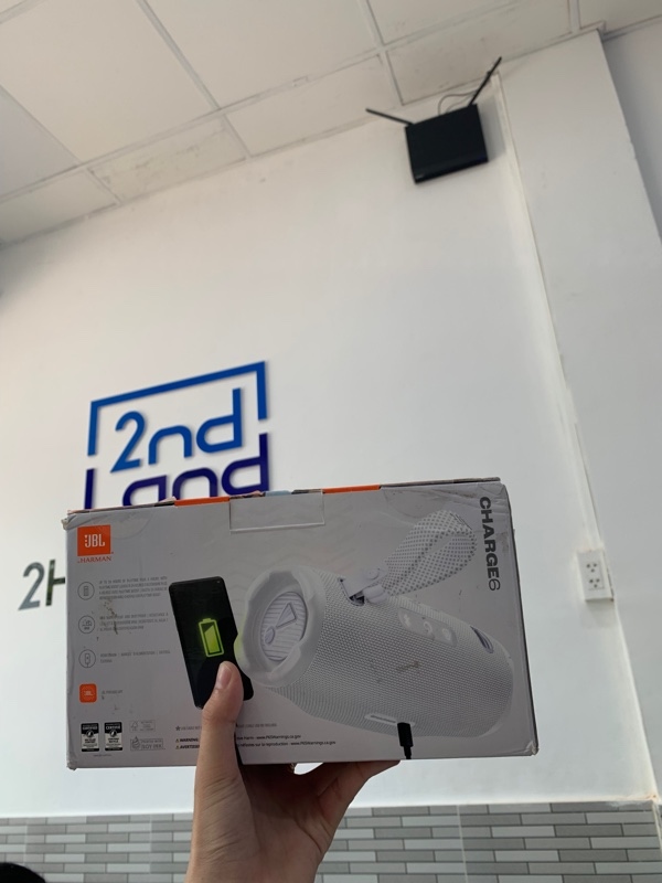 Loa JBL Charge 6 - Màu trắng - Newseal