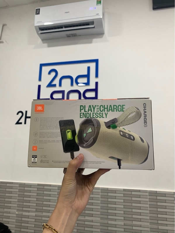 Loa JBL Charge 6 - Màu vàng cát - Newseal