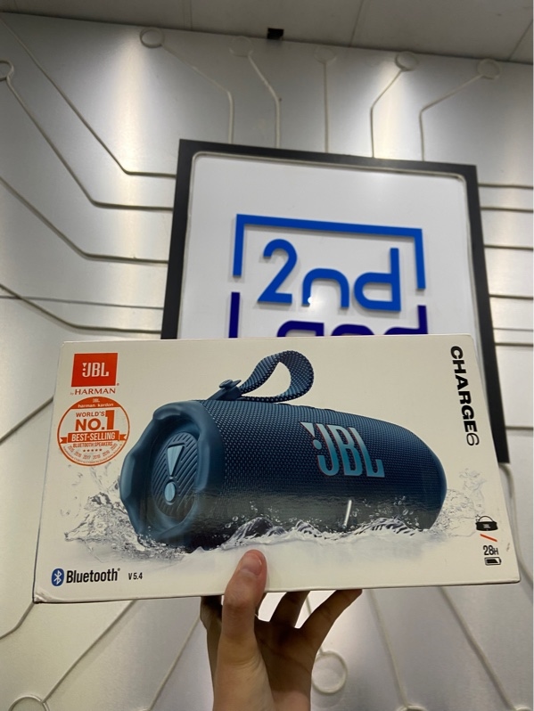 Loa JBL Charge 6 - Màu xanh - Hàng công ty PGI - Newseal