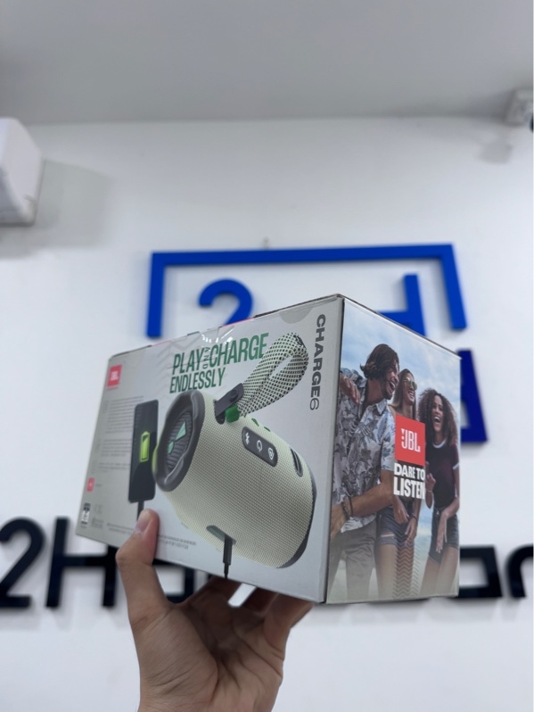 Loa JBL Charge 6 - Màu xanh lá - box xấu - New