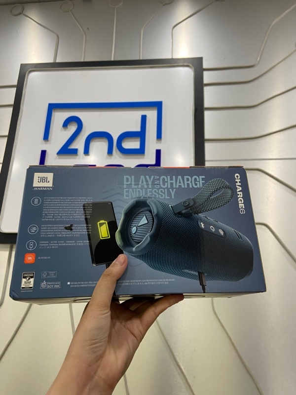 Loa JBL Charge 6 - Màu xanh - Newseal