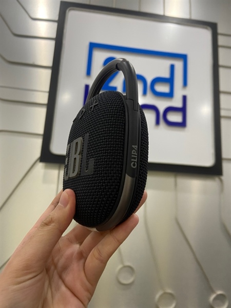 Loa JBL Clip 4 - Màu đen - Ngoại hình: 97% - Cấn, mất đệm cao su - Body 1