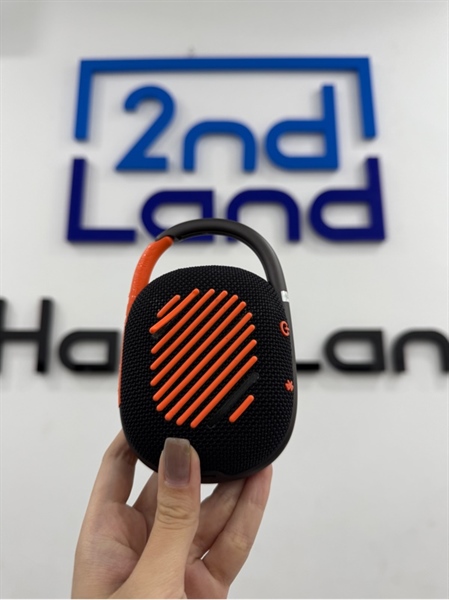 Loa JBL Clip 4 - Màu đen - Ngoại hình 97% - Mất chữ J phần cap su chống trượt bị tróc , trầy - Body 2