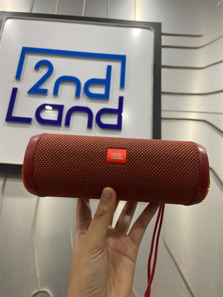 Loa JBL Flip 4 - Màu đỏ - Ngoại hình: xấu - Bị chảy nhựa, chai pin - Body
