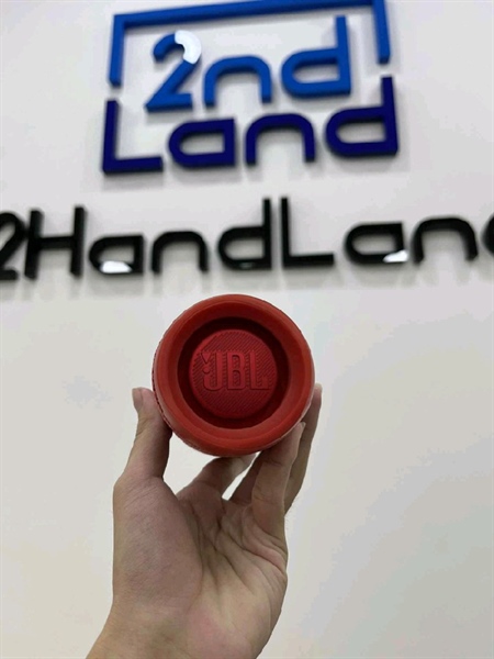 Loa JBL Flip 5 - Màu đỏ - Ngoại hình 98% - Body 2
