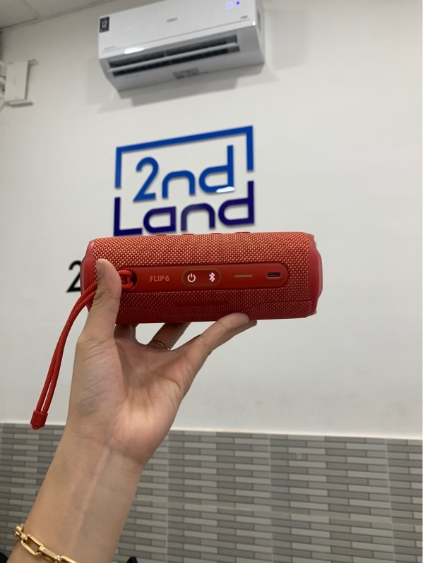 Loa JBL Flip 6 - 30w - Màu đỏ - Ngoại hình: 97% - Body