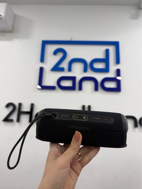 Loa JBL Flip 6 - Màu đen - Ngoại hình 96% - Trầy nhiều lỏm 1 góc - Body