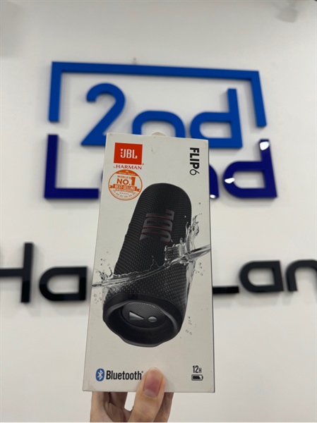 Loa JBL Flip 6 - Màu đen - Ngoại hình 99% - FullBox