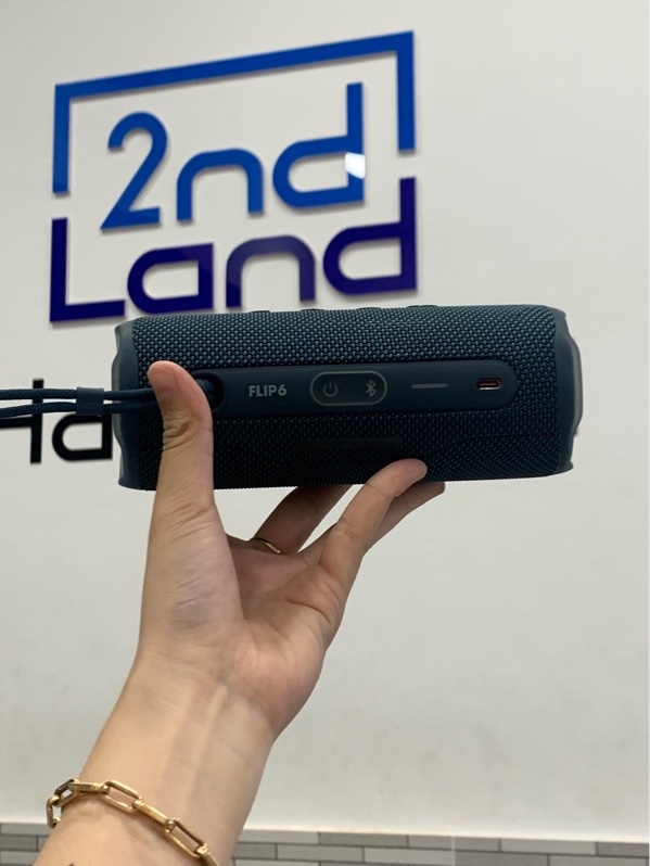 Loa JBL Flip 6 - Màu xanh dương đậm - Ngoại hình: 97% - Body