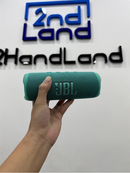 Loa JBL Flip 6 - Màu xanh - Ngoại hình 97% - Kèm box