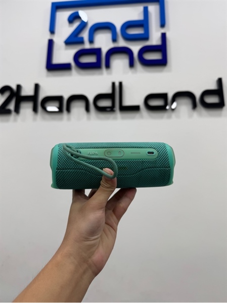 Loa JBL Flip 6 - Màu xanh - Ngoại hình 97% - Kèm box 2