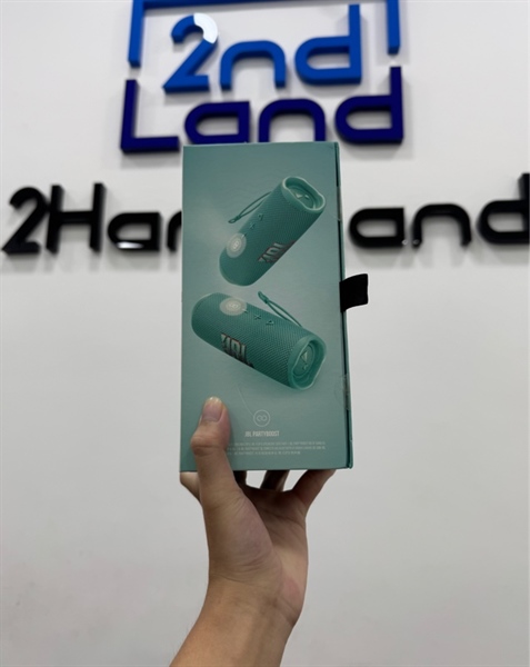 Loa JBL Flip 6 - Màu xanh - Ngoại hình 97% - Kèm box 3