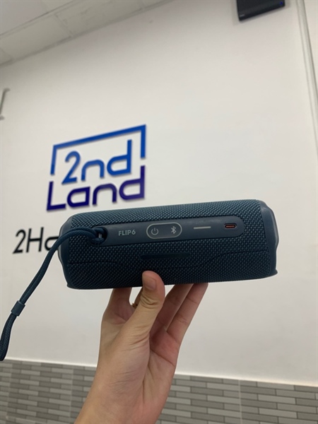 Loa JBL Flip 6 - Màu xanh - Ngoại hình: 98% - Body 1