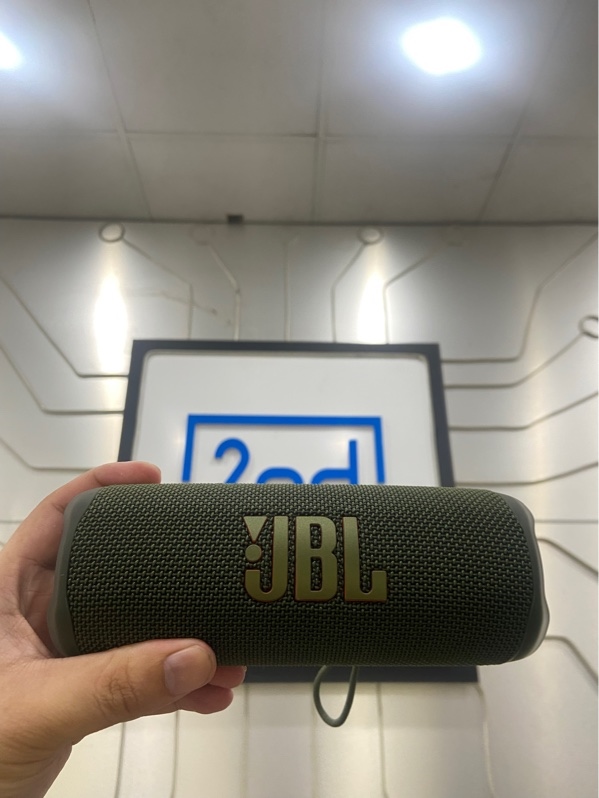 Loa JBL Flip 6 - Màu xanh - Ngoại hình: 98% - Kèm Box