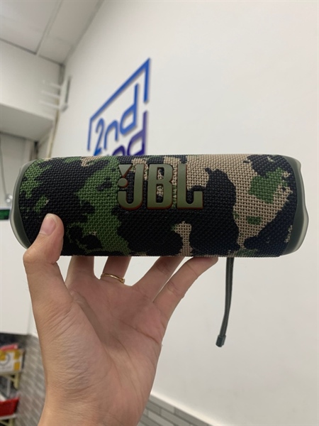 Loa JBL Flip 6 - Màu xanh rằn ri - Ngoại hình: 98% - Fullbox 1