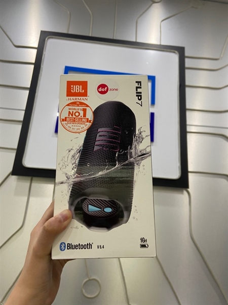 Loa JBL Flip 7 - Màu đen - Newseal - PGI chưa kích bảo hành