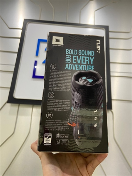 Loa JBL Flip 7 - Màu đen - Newseal - PGI chưa kích bảo hành 2