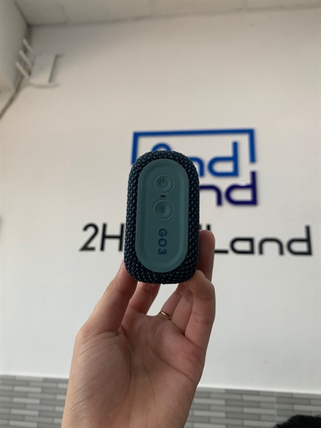 Loa JBL go 3 - Màu xanh - Ngoại hình: 97% - Trầy - Box 1