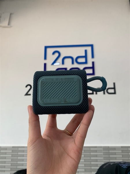 Loa JBL go 3 - Màu xanh - Ngoại hình: 97% - Trầy - Box 2