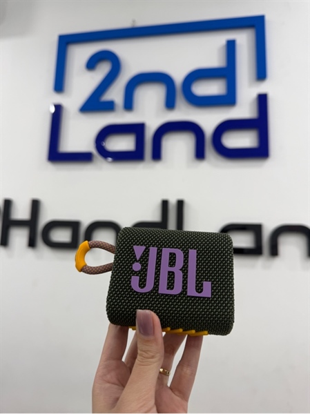 Loa JBL Go 3 - Màu xanh - Ngoại hình 98% - Body