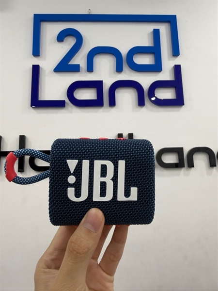 Loa JBL Go 3 - Màu xanh - Ngoại hình 99% - FullBox 1