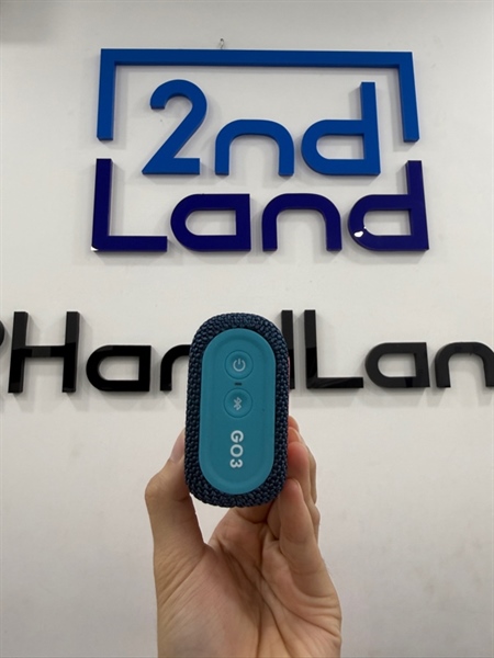 Loa JBL Go 3 - Màu xanh - Ngoại hình 99% - FullBox 2
