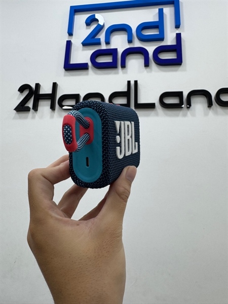Loa JBL Go 3 - Màu Xanh - Ngoại hình 99% - Openbox 1
