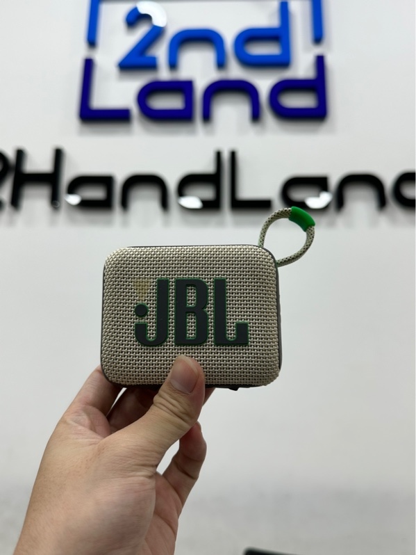 Loa JBL Go 4 - 4.2W - Màu kem - Ngoại hình 97% - Mất chữ - Body