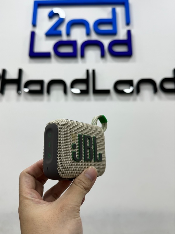 Loa JBL Go 4 - 4.2W - Màu kem - Ngoại hình 97% - Mất chữ - Body
