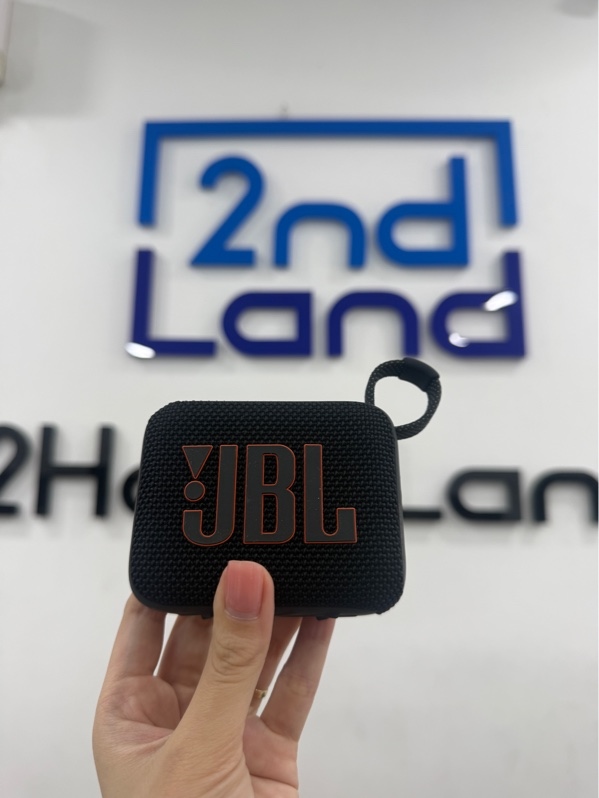 Loa JBL Go 4 - Màu đen - Ngoại hình 97.5% - Kèm box , sạc