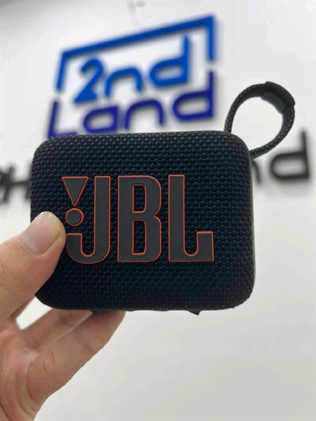 Loa JBL Go 4 - Màu đen - Ngoại hình 99% - Body - Kèm sạc