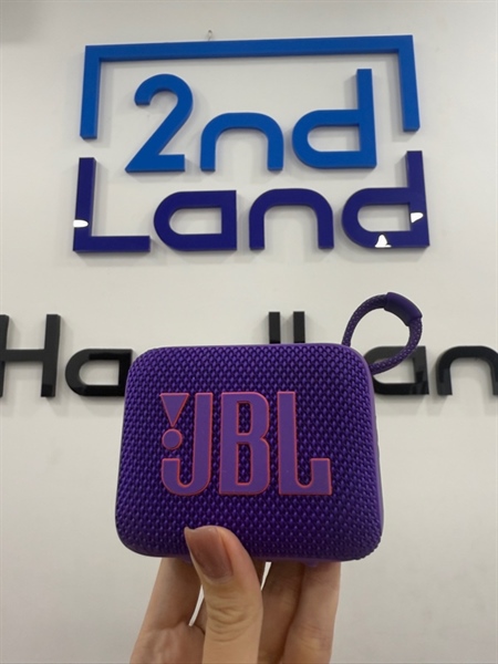 Loa JBL Go 4 - Màu tím - Ngoại hình 98% - Body