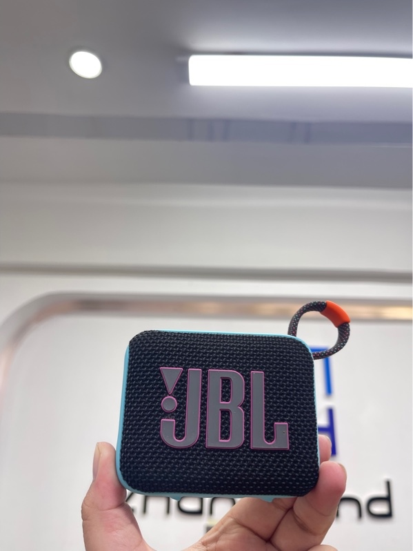 Loa JBL Go 4 - Màu xanh đen - Ngoại hình 97.5% - Kèm box, cáp sạc
